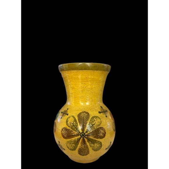 Rosenthal Netter Aldo Londi Pottery Vase – 9 3/4” Tall, Italy  Mid-Century Moder - Picture 2 of 6